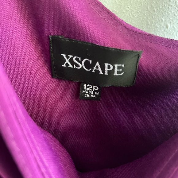 XSCAPE side zipper dress with stretch size 12P - Picture 6 of 6